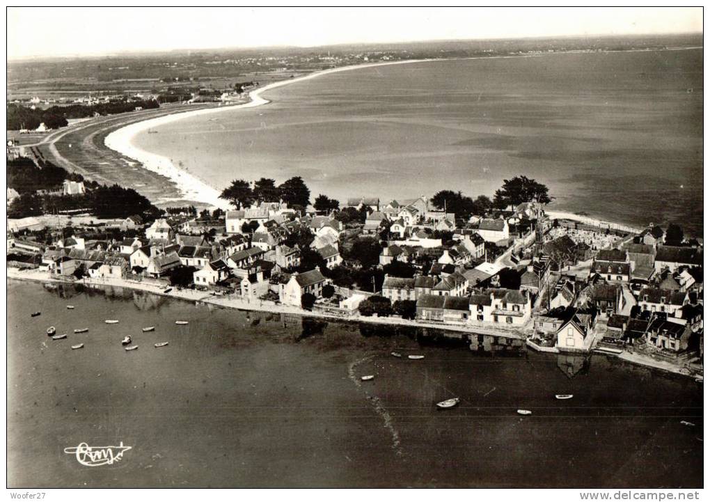 CPSM  L'ILE TUDY    Un Coin Du Village - Ile Tudy