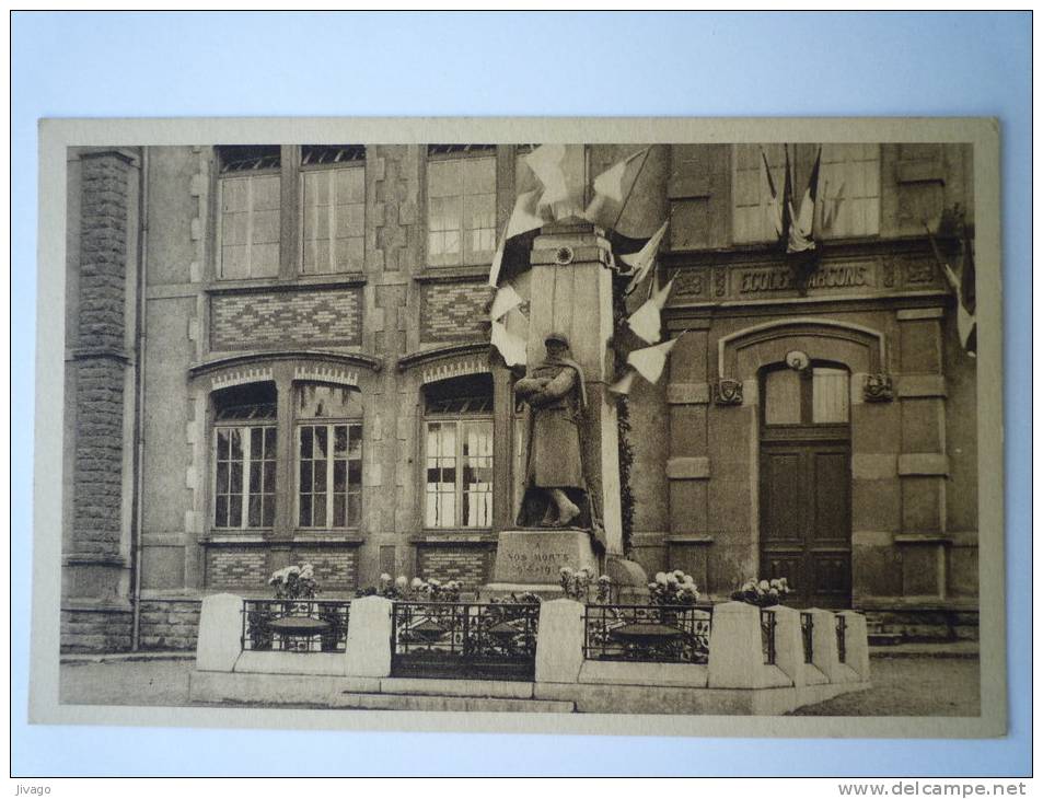 HOMECOURT  (Meurthe-et-Moselle)  :  Homécourt à Ses Enfants Morts Pour La France. - Homecourt