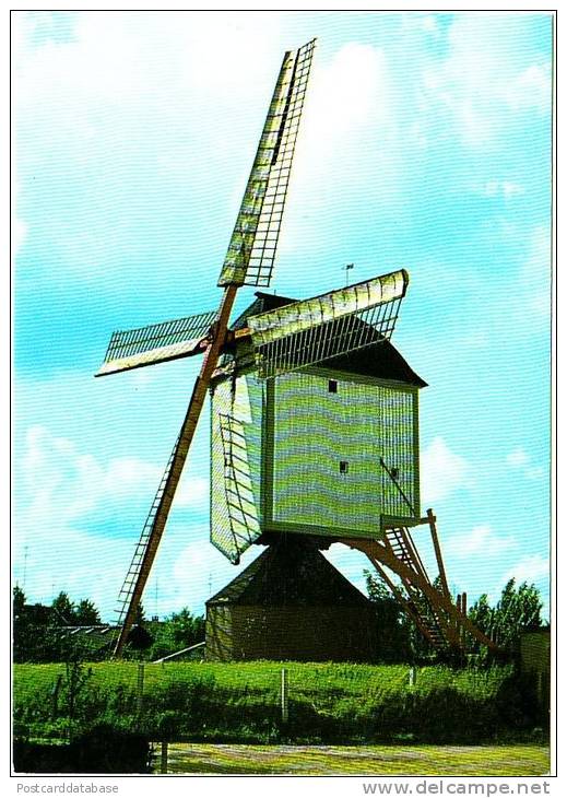 Standaardmolen In Geffen - & Windmill - Autres & Non Classés