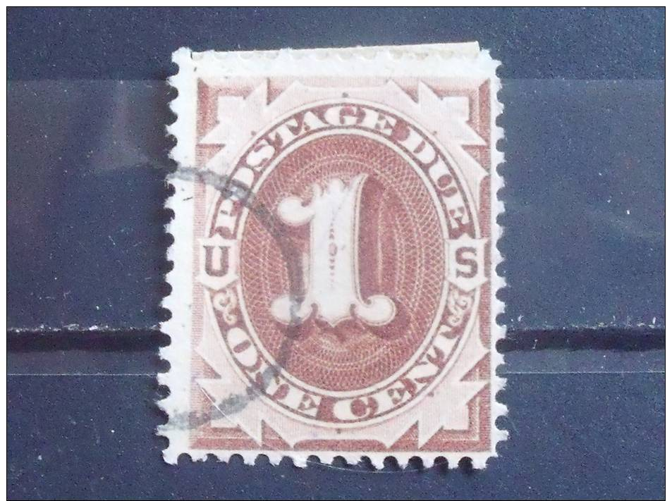 US Postage Due Stamp #J1 Used F - Strafport