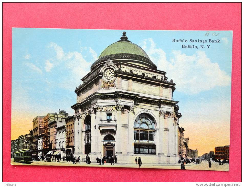 - New York > Buffalo   Savings Bank   Ca 1910   Ref 483 - Buffalo