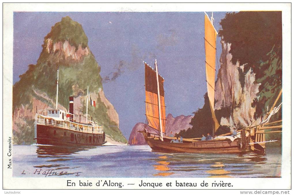 VIETNAM EN BAIE D'ALONG JONQUE ET BATEAU DE RIVIERE - Vietnam