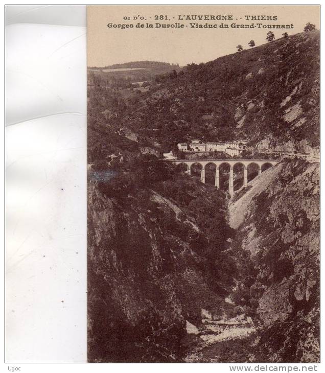 CPA - 63 - THIERS - Gorges De La Durolle - Viaduc Du Grand-Tournant - 064 - Thiers