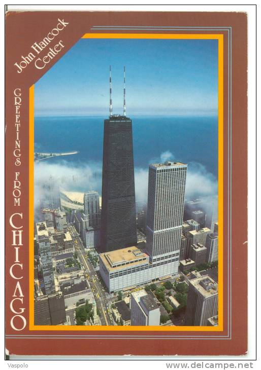 CHICAGO-JOHN HANCOCK CENTER - CIRCULATED-1995 - Houston