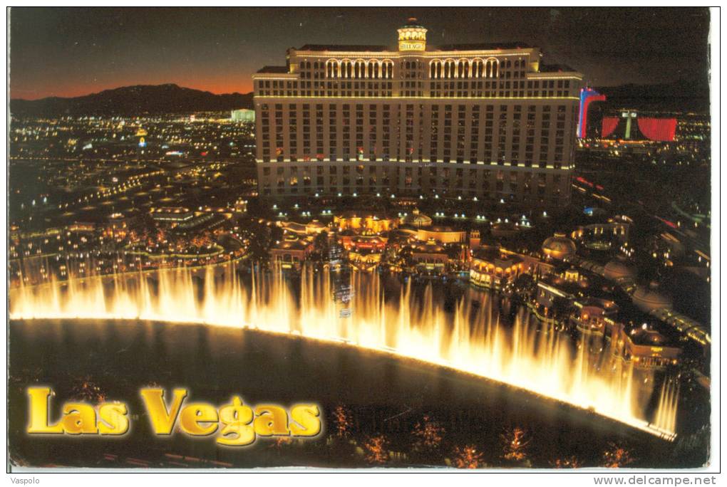 LAS VEGAS-BELLAGIO HOTEL&CASINO - CIRCULATED-2001 - Las Vegas