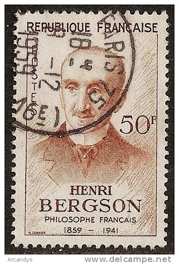 FRANCE 1959  YT 1225 Oblitéré, Henri Bergson - Oblitérés