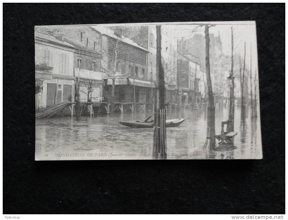 Inondations .Paris 15 ème : Janvier 1910.  Rue St Charles. - Paris (15)