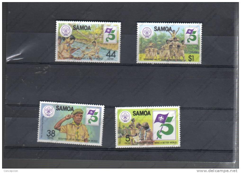 SAMOA Nº 509 AL 512 - Neufs