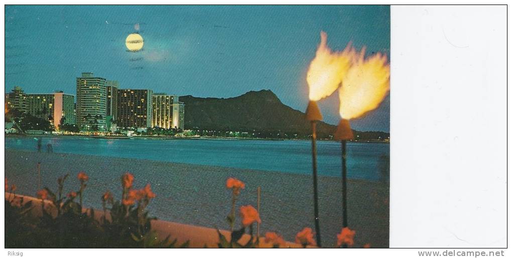 Waikiki Beach -. Diamond  Head.  B-781 - Andere & Zonder Classificatie