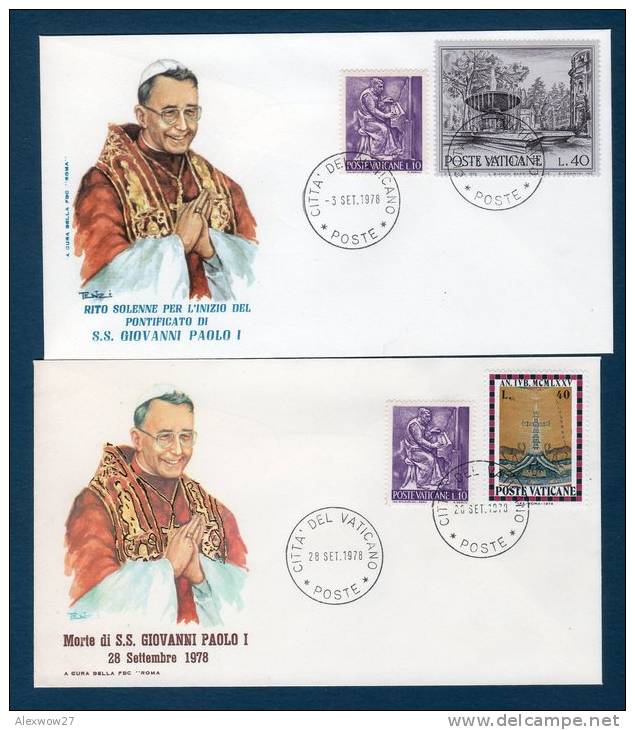 Vaticano / Vatican City  / Vatikan / 24 F.D.C. DIVERSE - Colecciones (en álbumes)