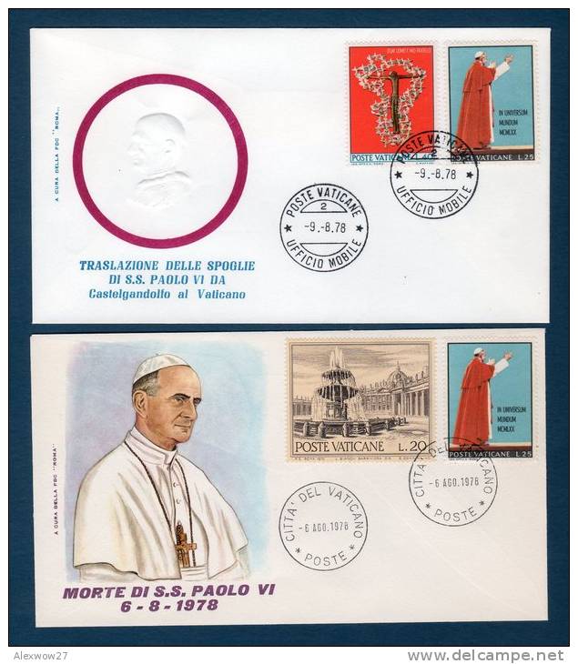Vaticano / Vatican City  / Vatikan / 24 F.D.C. DIVERSE - Colecciones (en álbumes)