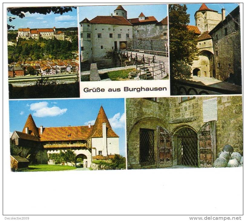 ZS28673 Germany Burghausen Multiviews Used Perfect Shape Back Scan At Request - Burghausen
