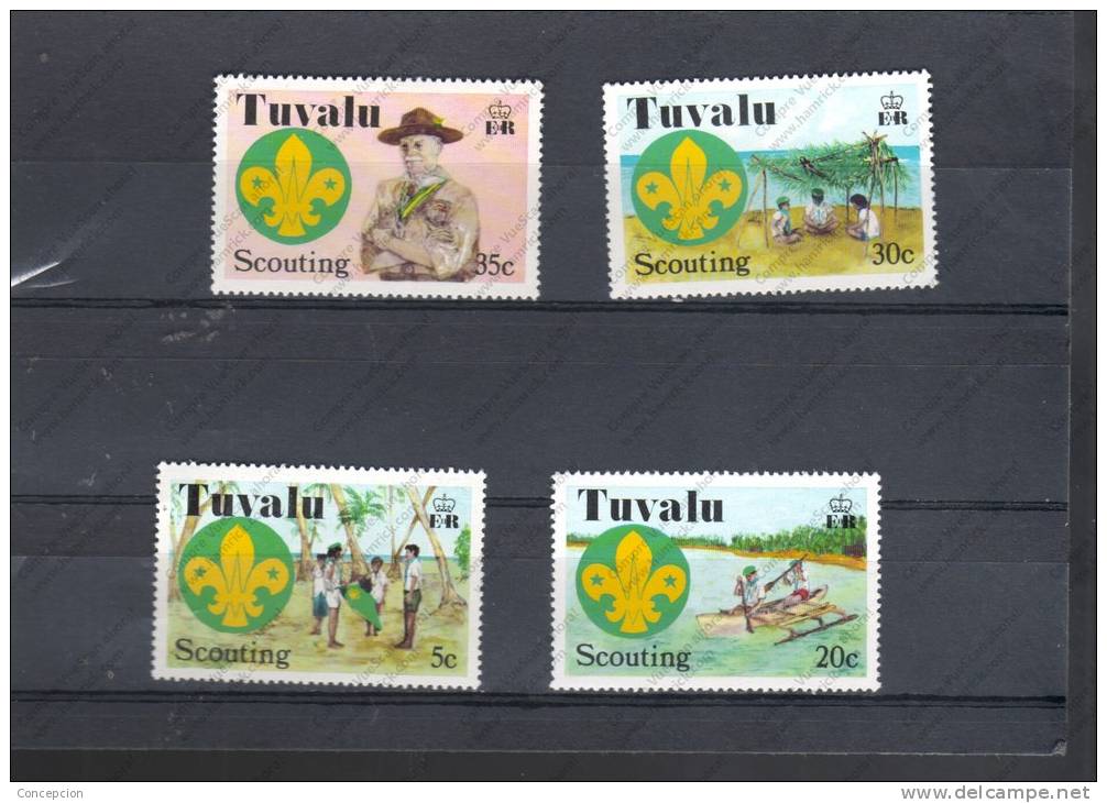 TUVALU Nº 51 AL 54 - Nuevos