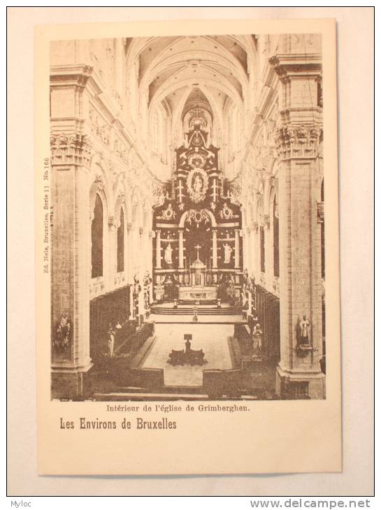 Grimbergen. Intérieur De L´Eglise. Binnenin De Kerk - Grimbergen