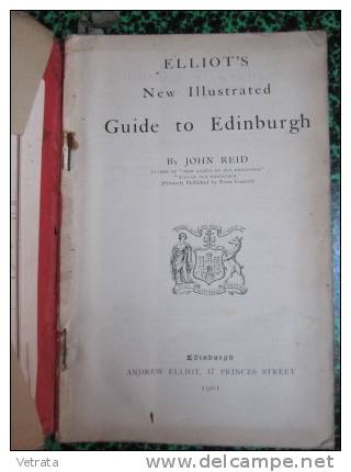 New Illustrated Guide To Edinburgh By Jon Reid (1901, 146 Pages + 1 Plan)  Ed Elliot's - Europe