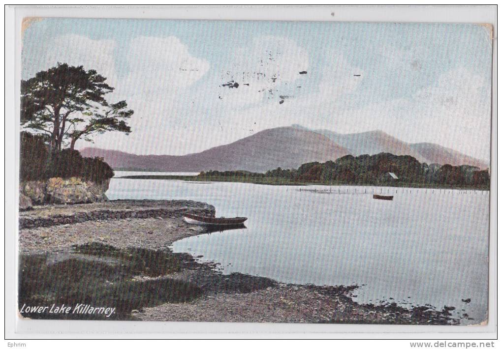 LOWER LAKE KILLARNEY IRELAND 1907 - Kerry