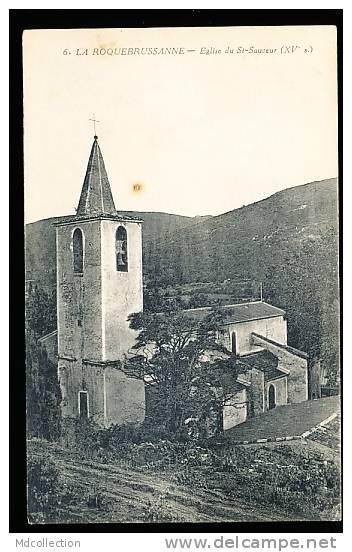 83 LA ROQUEBRUSSANNE / Eglise Du Saint Sauveur / - La Roquebrussanne