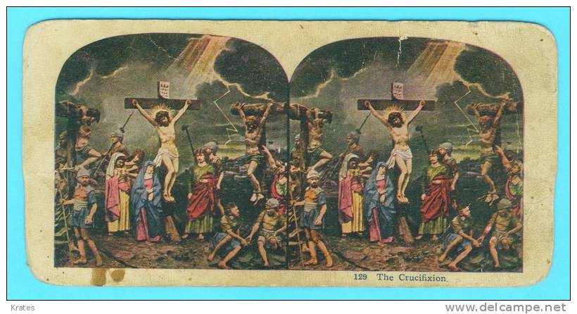 Phptography - Stereoscopes, Religion, Jesus´ Life  In Color - Visionneuses Stéréoscopiques