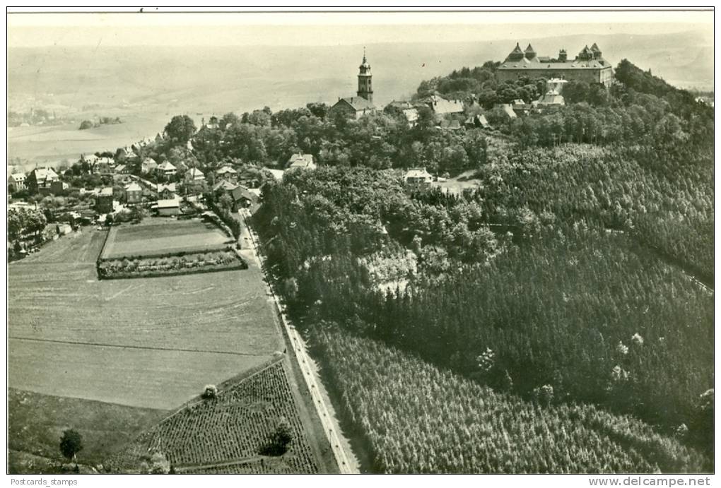 Augustusburg Im Erzgebirge, Flugzeugaufnahme, 1932 - Augustusburg