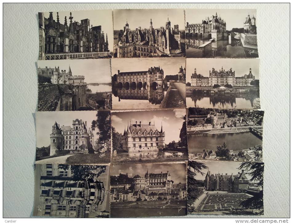 139 CARTES . DIVERS FRANCE . CHAMBORD . CHENONCEAUX . BLOIS . - 100 - 499 Postales