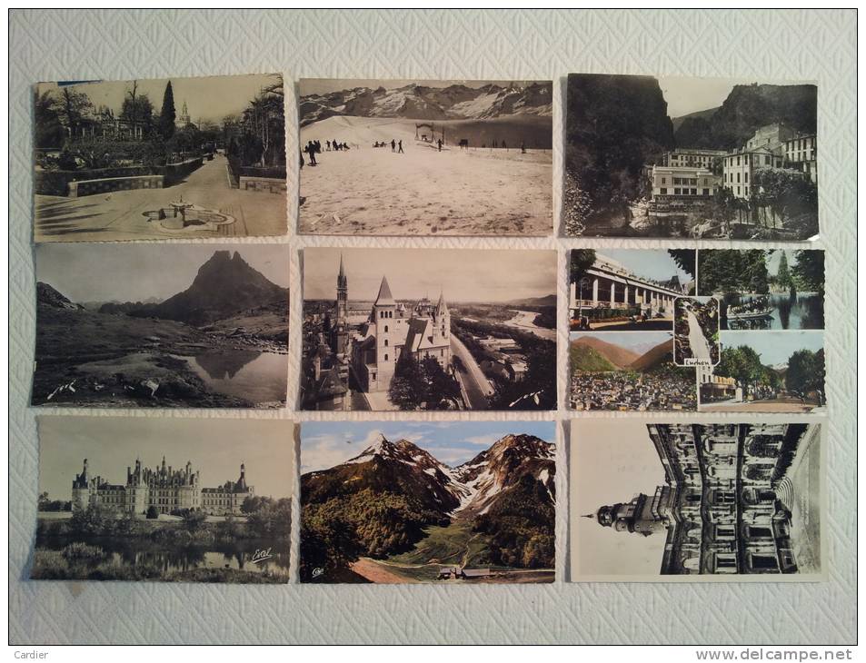 139 CARTES . DIVERS FRANCE . CHAMBORD . CHENONCEAUX . BLOIS .