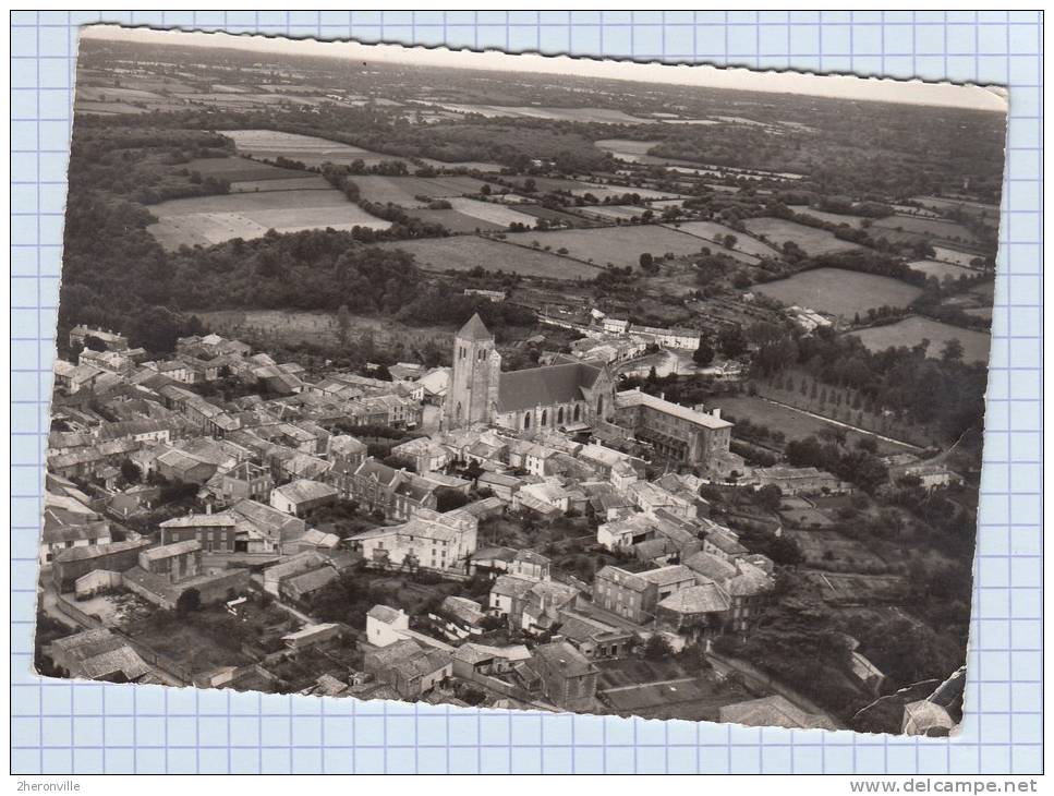 CPSM - CELLE / CELLES Sur BELLE - Vue Générale Et L' Eglise - 1960 - Celles-sur-Belle