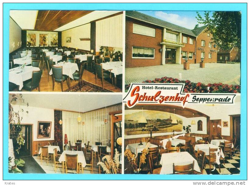 Postcard - Restaurant "Schulzenhof", Seppenrade   (V 10824) - Coesfeld