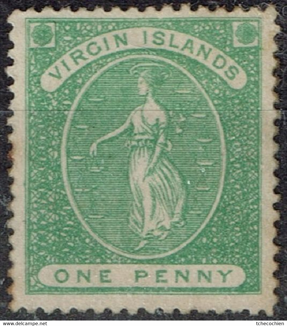 Iles Vierges - 1866 - Y&T N° 3, Neuf Sans Gomme - British Virgin Islands