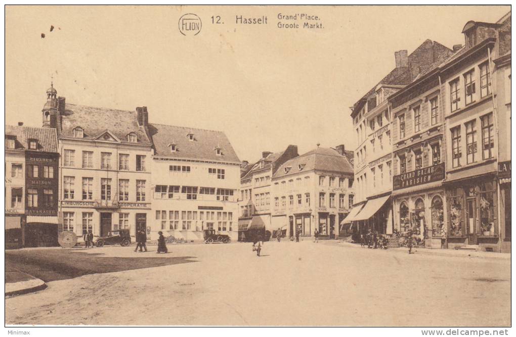 Hasselt.  Grand' Place, 1928 - Hasselt