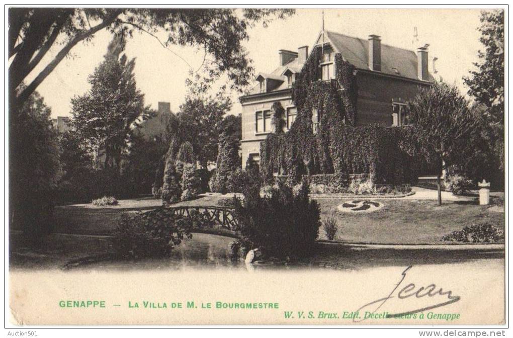 08368g  JARDIN - Villa De M. Le Bourgmestre - Genappe - Genappe