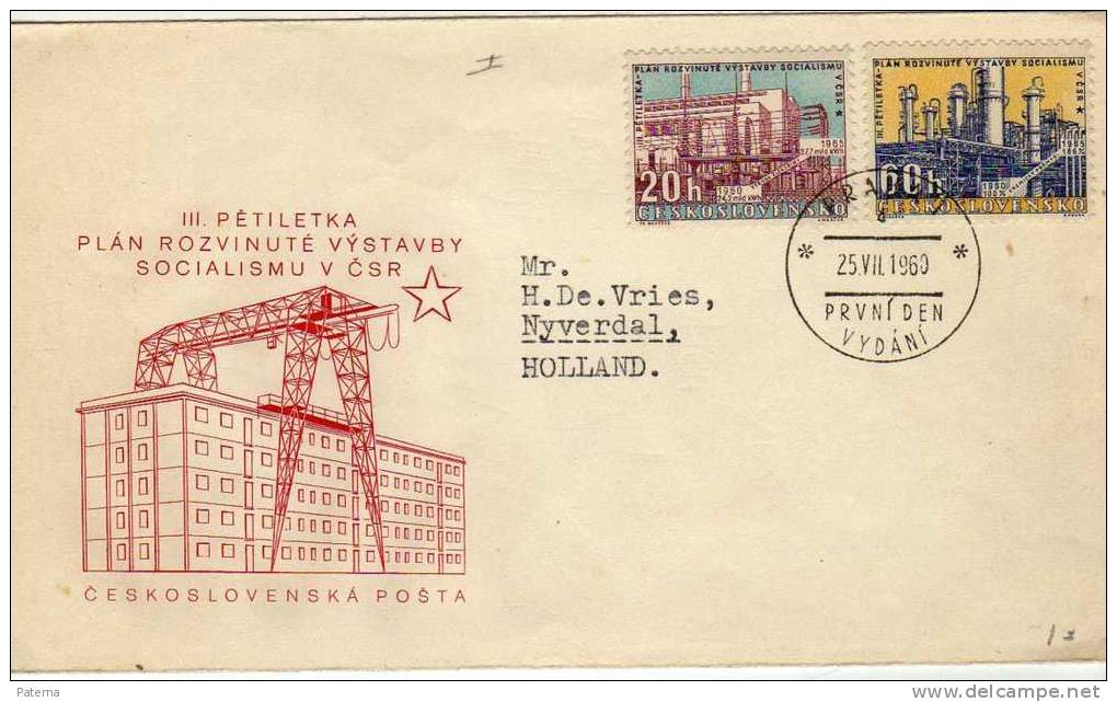 Carta, Praha 1960 , Checoslovaquia Cover - Brieven En Documenten