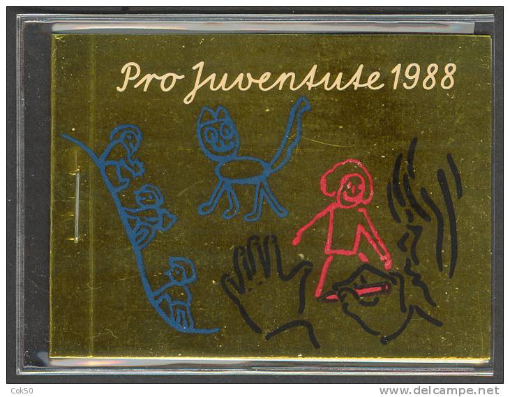 SWITZERLAND 1988 «Pro Juventute» Booklet - Perfect MNH Quality - Markenheftchen