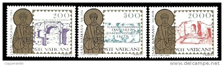 (004) Vatican  St  Damaso / Damasus ** / Mnh  Michel 864-66 - Altri & Non Classificati