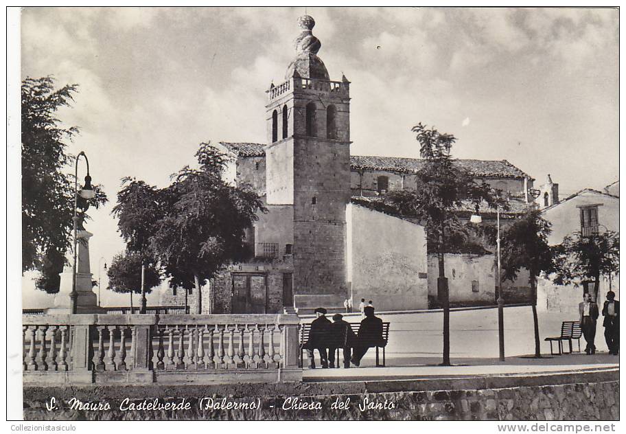 D1136- S- Mauro Castelverde - Chiesa Del Santo - Palermo - F.g. Viaggiata - Palermo