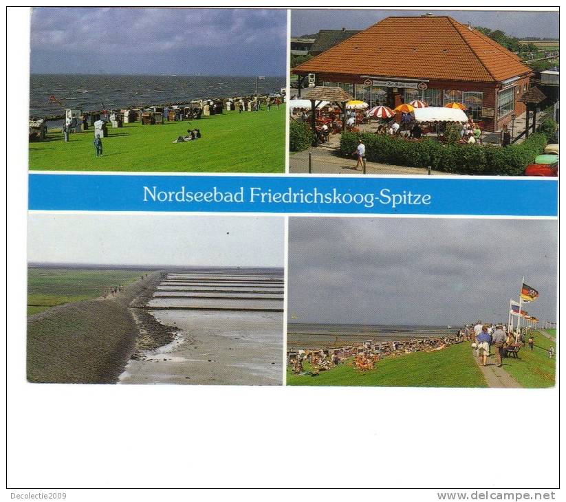 ZS28858 Germany Nordseebad Friedrichskoog Spitze Multiviews Used Perfect Shape Back Scan At Request - Friedrichsruh