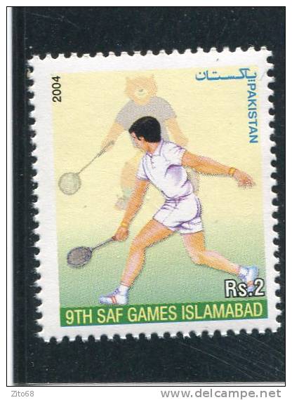 PAKISTAN 2004 Y&T 1143** - Badminton