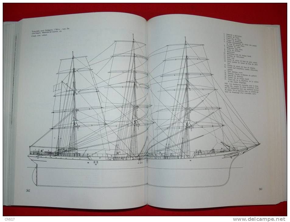 GRANDS VOILIERS FRANCAIS 1880-1930 CONSTRUCTION GREEMENT MANOEUVRE VIE A BORD EDIT CELIV 1986 VALEUR 43 EUROS