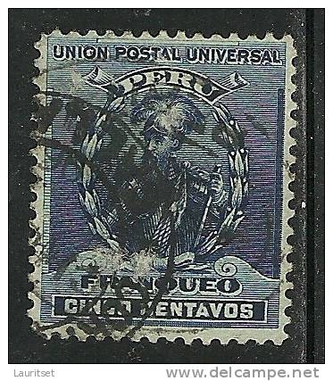 PERU 1896 U.P.U.  Fr. Pizarro O - UPU (Unión Postal Universal)
