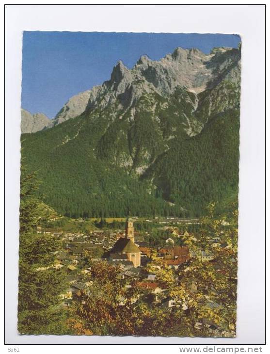 1117.  - Mittenwald Mit Karwendel - 1963 - Mittenwald