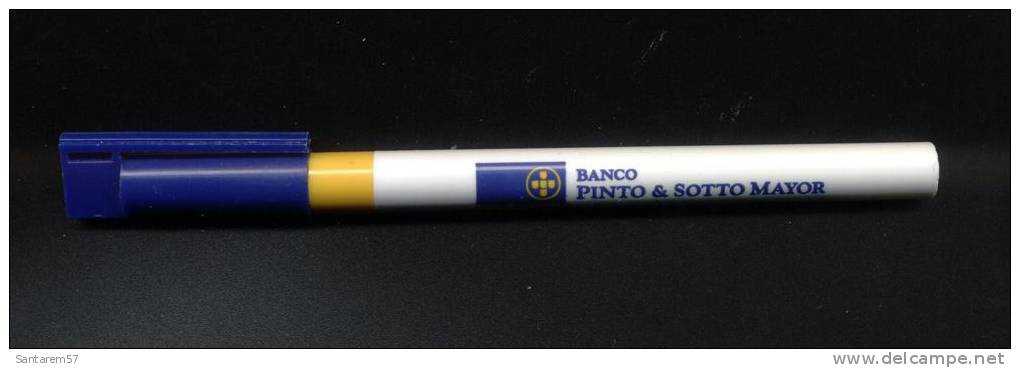 Stylo Pen Esferográfica BANCO PINTO & SOTTO MAYOR PORTUGAL - Penne