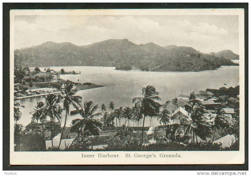 INNER HARBOUR  , ST. GEORGES  GRENADA   , OLD POSTCARD - Isole Vergine Britanniche