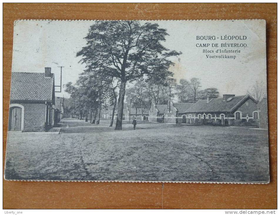 BLOCS D'INFANTERIE - VOETVOLKKAMP / Anno 1925 ( Zie Foto Details ) !! - Leopoldsburg (Beverloo Camp)