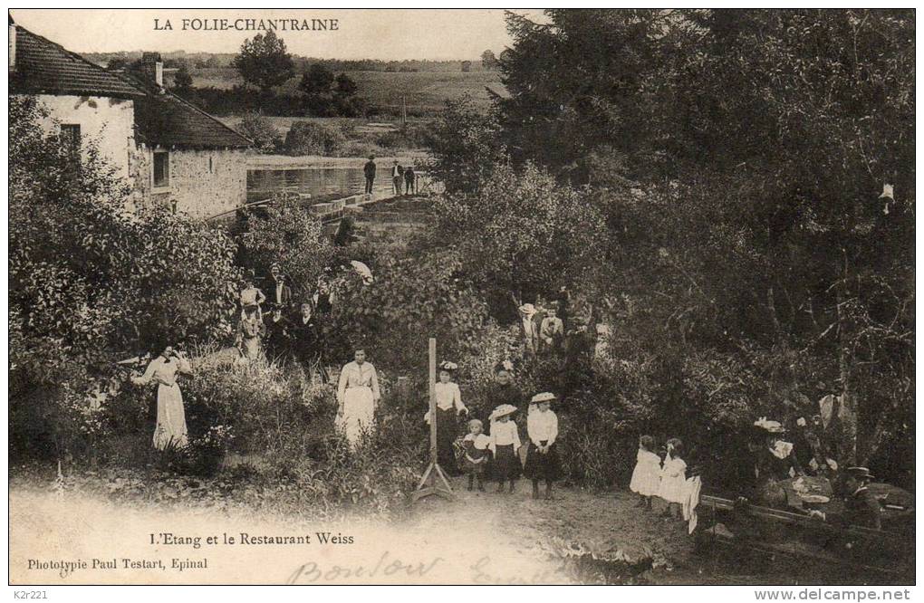 LA FOLIE CHANTRAINE étang Et Restaurant Weiss - Chantraine