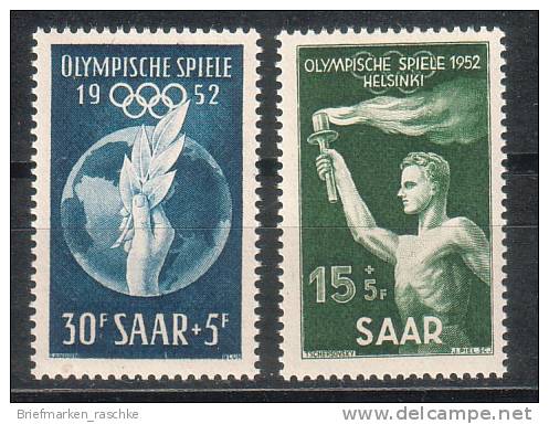 Saar,314-15,postfrisch - Unused Stamps