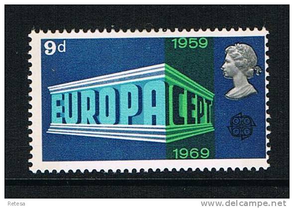 GREAT BRITAIN  EUROPA ZEGEL  1969 ** - 1969