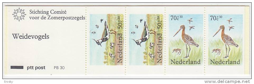 E908 - NEDERLAND PAYS BAS Yv N°1216a CARNET ** ANIMAUX ANIMALS - Carnets Et Roulettes