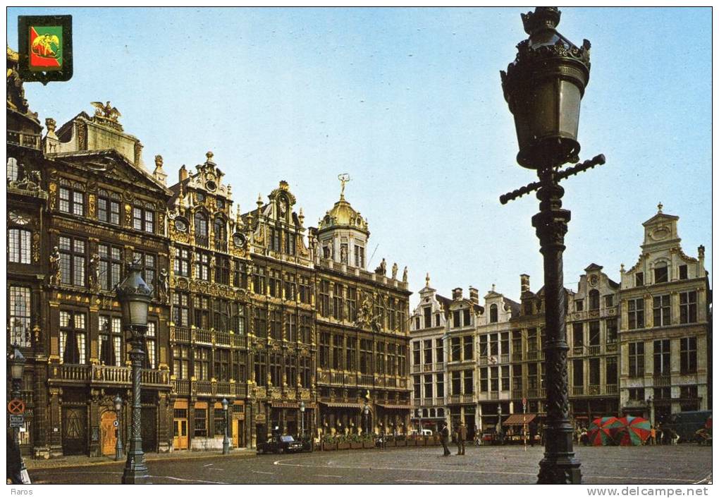 Belgium - Brussels:  A Part Of The Market Place [CPM Postcard] - Markten