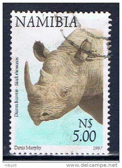 NAM+ Namibia 1997 Mi 892 Nashorn - Namibie (1990- ...)