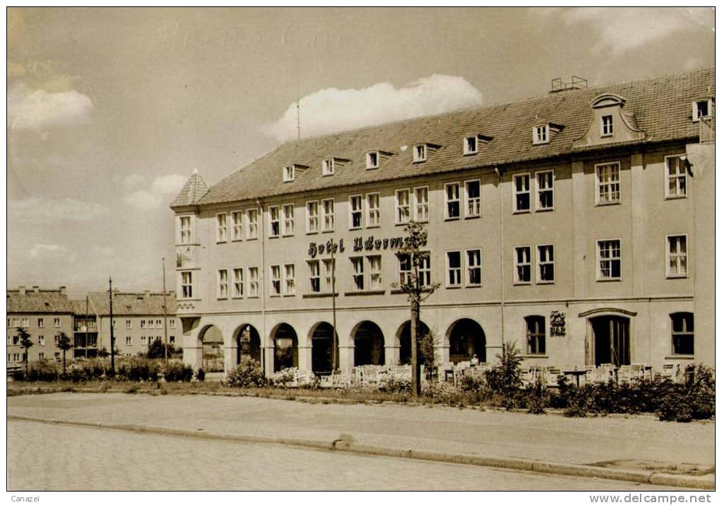 AK Prenzlau, Hotel Uckermark, Gel, 1964 - Prenzlau