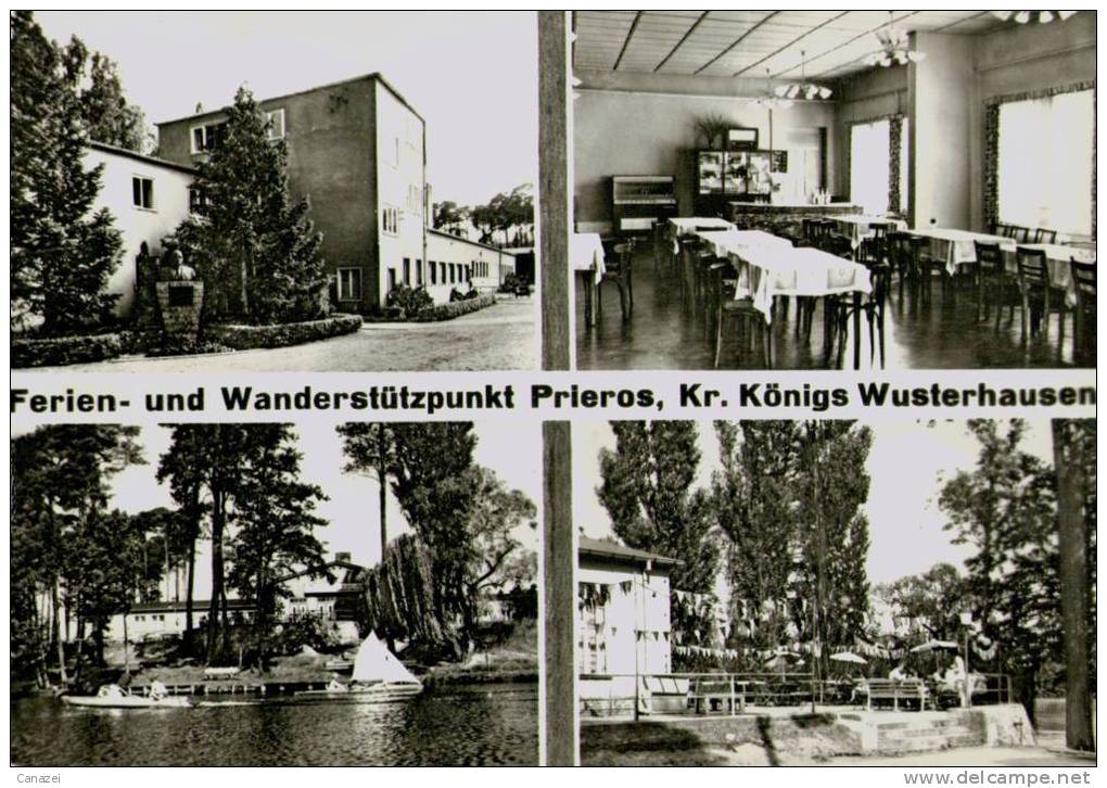 AK Prieros/Königs Wusterhausen, Ferien- Und Wanderstützpunkt Gel, 1970 - Koenigs-Wusterhausen